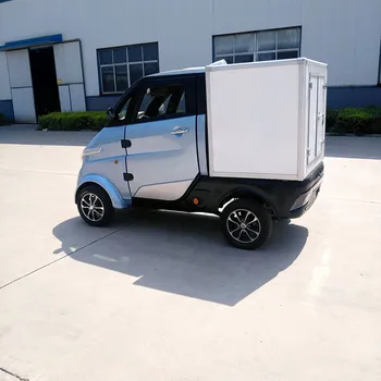 New Designed Electric Pickup Trucks Food Delivery Car Powerful 60V 3 KW Electric Automobiles Mini Electric