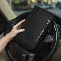 Porte-assurance d'enregistrement de voiture en Nylon, étui pour permis de conduire pour carte de crédit, porte-documents automatique, boîte à gants de véhicule, organisateur 3