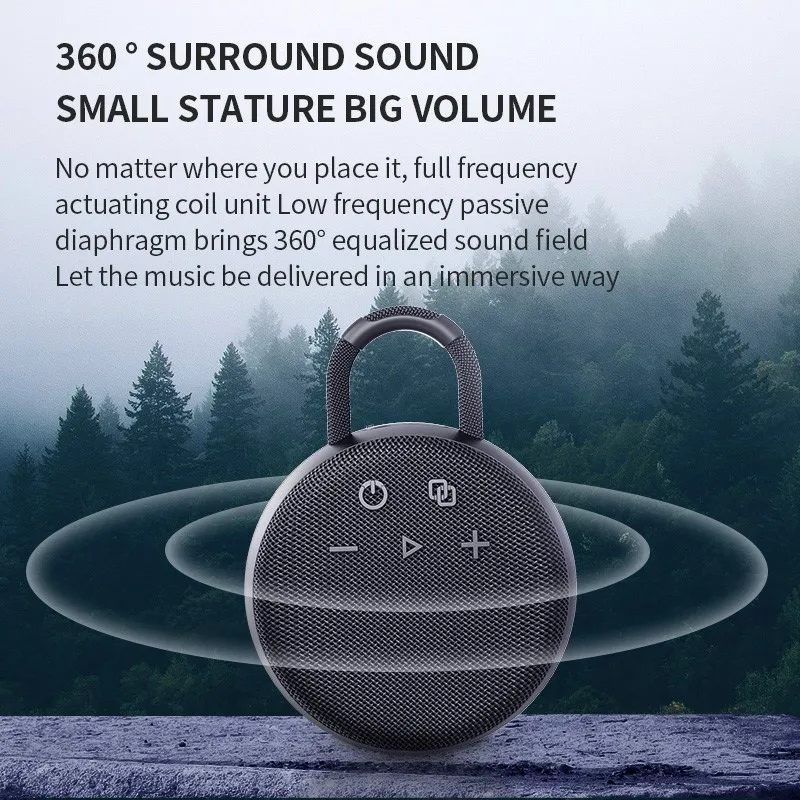 ZEALOT S77 Wireless Bluetooth Speaker Waterproof Sports Sound Box Outdoor Portable Subwoofer Outdoor Clear Stereo Music Surround