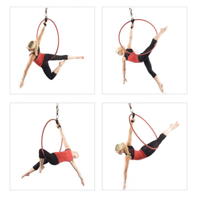 Aerial Hoop Hand Loop Strap Noose Aerial lyra trapeze straps for Yoga Training Lyra Hoop Strap Fitness