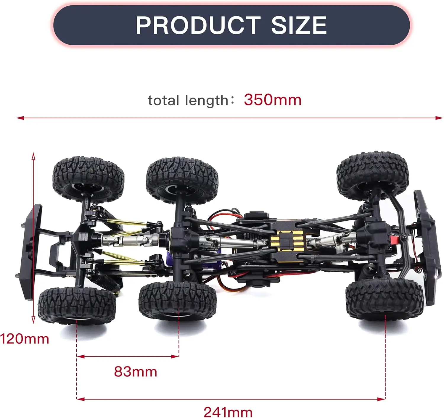 Set Aste Sterzo In Metallo Per Auto RC Cingolata TRX4M, Parti Di Ricambio/upgrade Axspeed