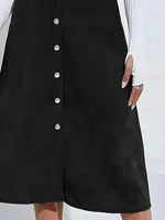 Women Plus Size Autumn Skirt - Image 3