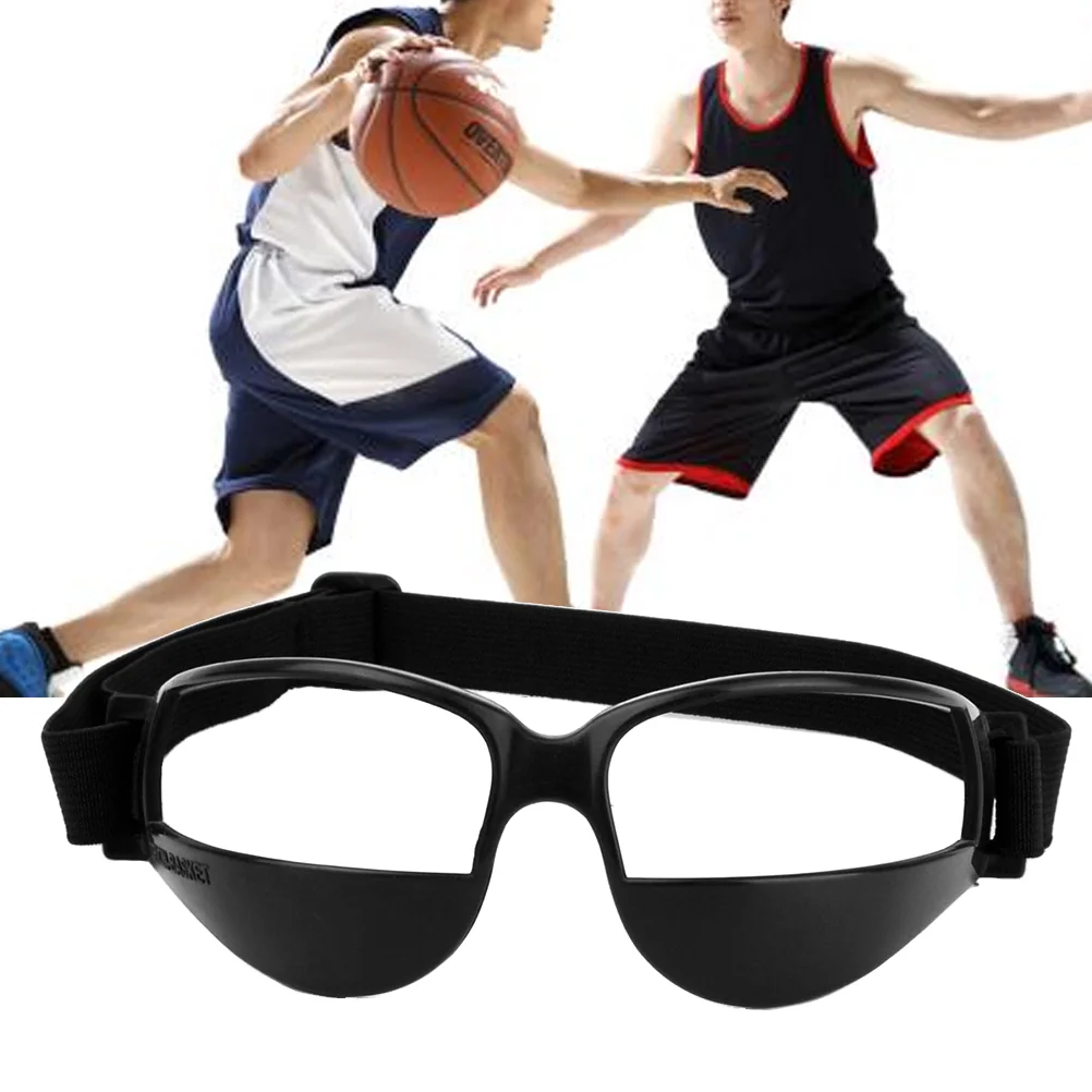 

Basketball Anti-low Head Training Sports Glasses Basketball Training Aid Goggle (Black)