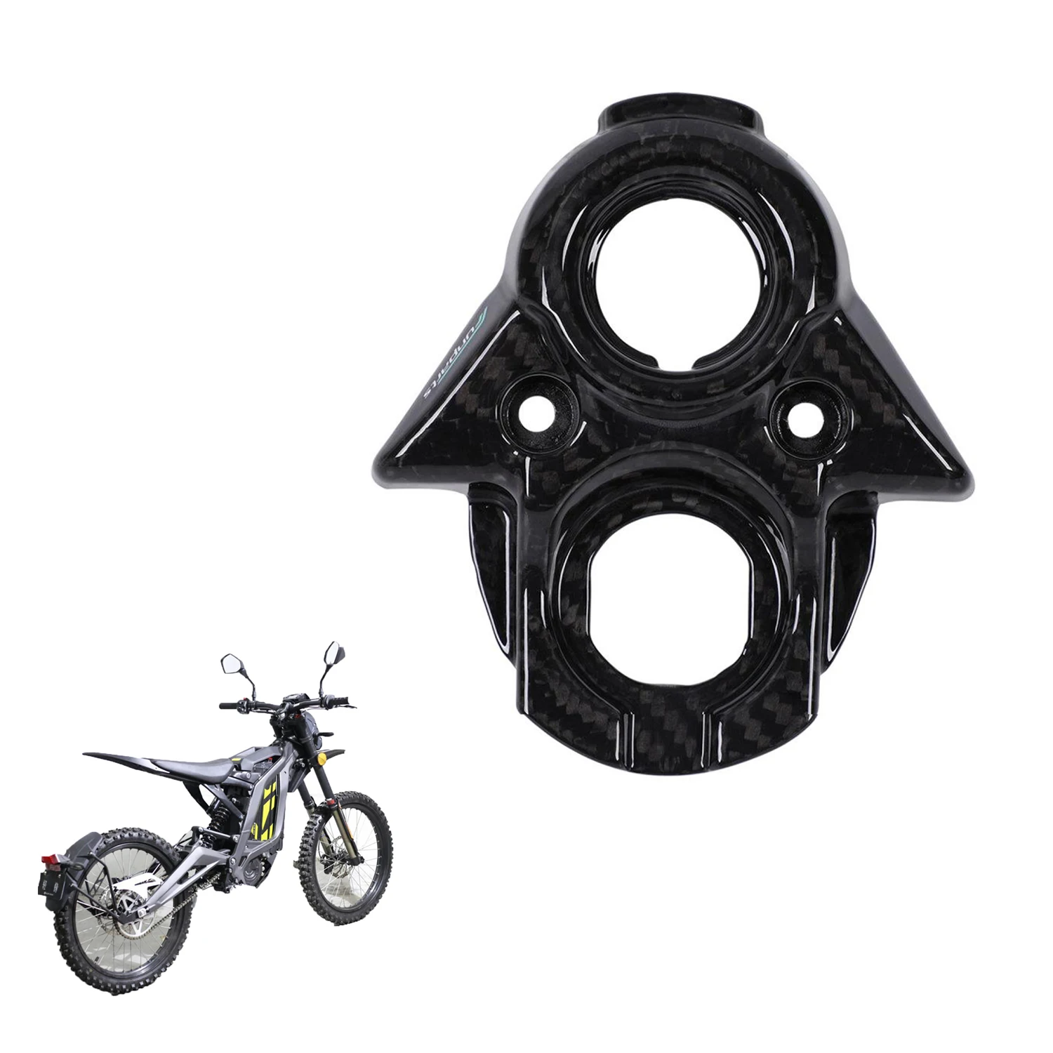 

Декоративная крышка Funparts с центральным управлением для Surron Sur Ron Sur-Ron S X L1E SX L1 E Funparts из углеродного волокна для мотоцикла