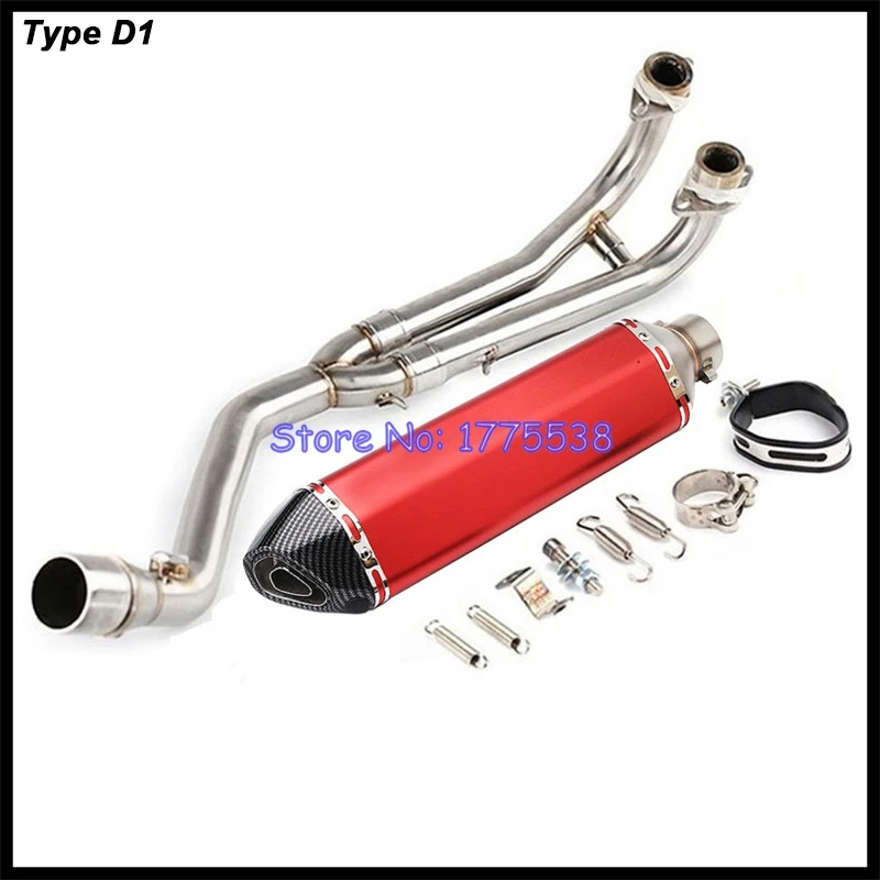 For Yamaha TMAX 530 500 Motorcycle Exhaust Full System Header Muffler Escape Moto Link Pipe for Tmax 530 T-max 500 2008-2016 - Image 4