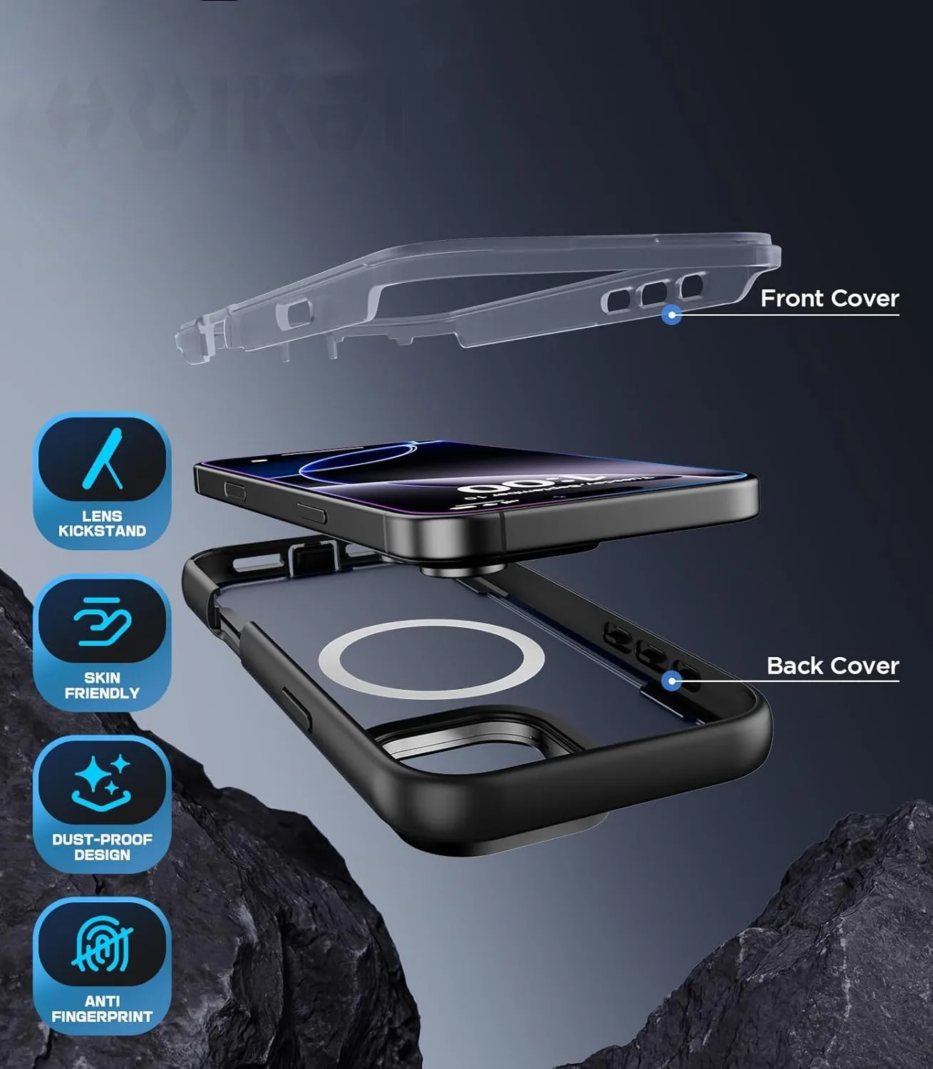 Magsafe Magnetic Full-Body Shockproof Camera Protective Case