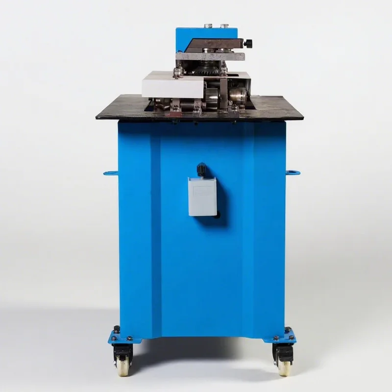 Motorluftrohr HVAC Luftrohrplatte Metallrohr Produktionslinie Multifunktionale automatische Pittsburgh Lock Maschine