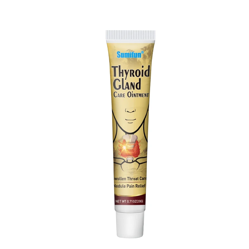 20G Thyroid Gland Care Ointment Thyroiditis Pain Relief Treatment Chinese Medicine Plaster Sore Throat Thyroid Nodules Health