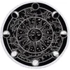 Mandala Round Beach Towel Sun Moon Shower Bath Towels Creative Abstract Sandless Bohemian Beach Blanket Cover 5