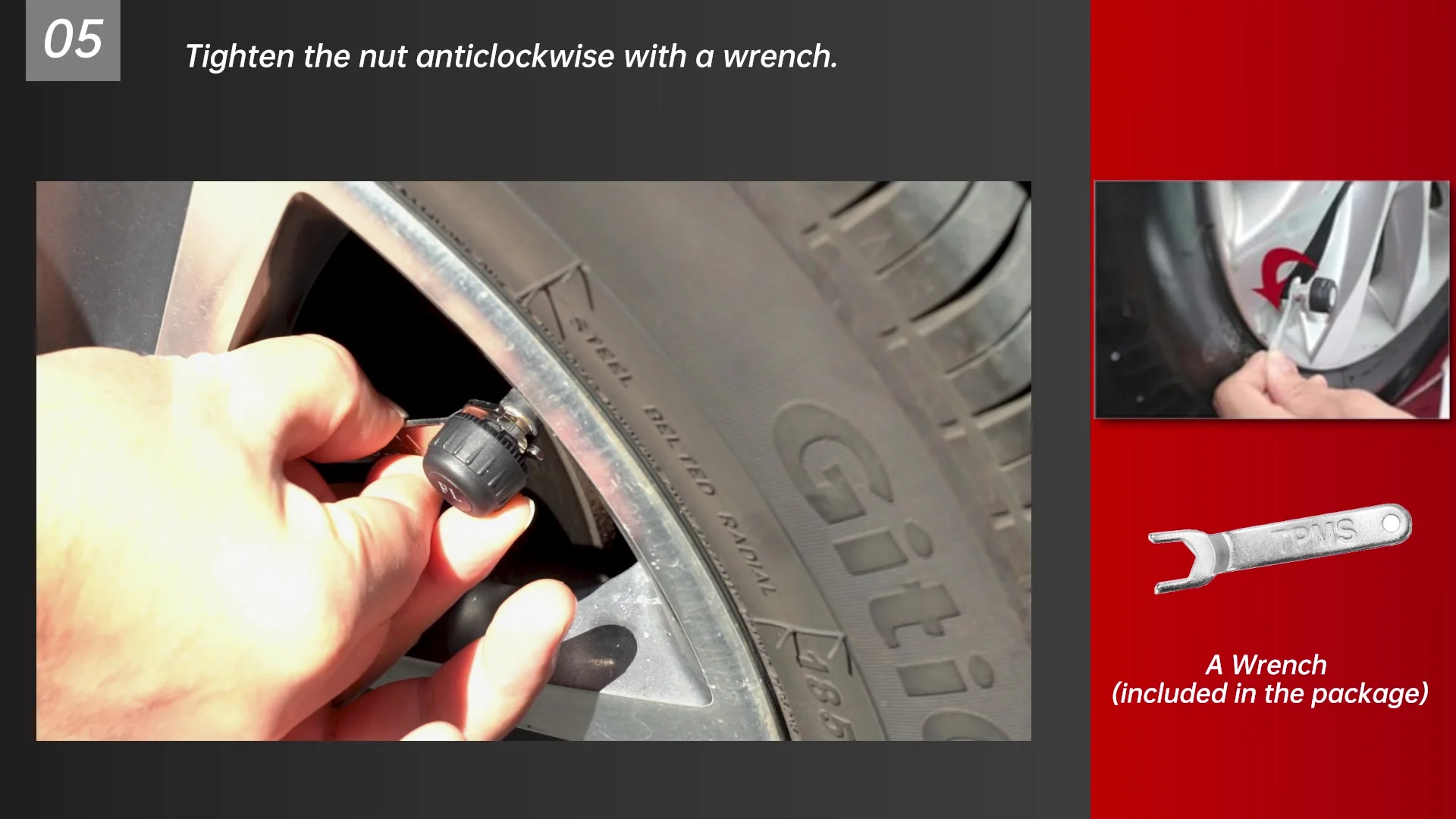 ATOTO AC-UTP1 USB TPMS Pneumatischer Drucksensor für Autoradio