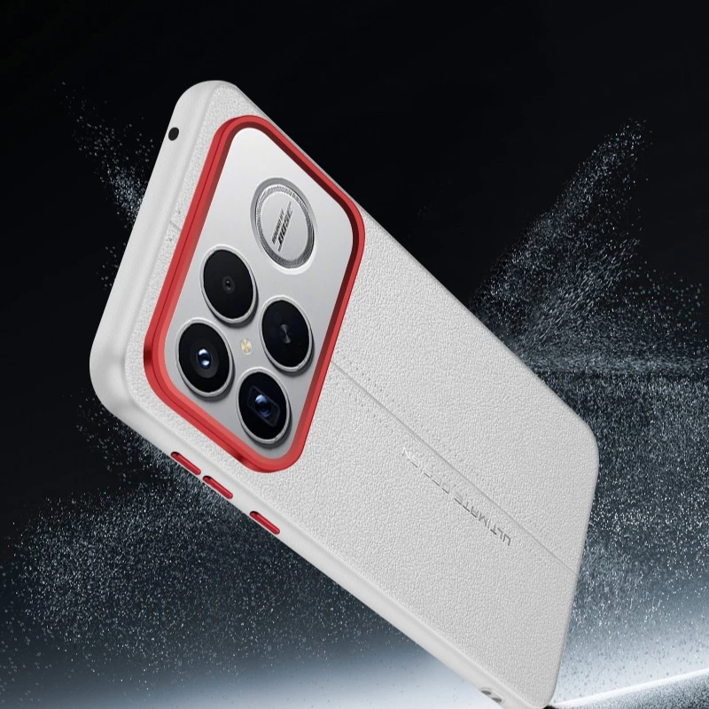 Luxury PU Leather Shockproof Phone Case - ELVEV Anti-fall Bumper Cover