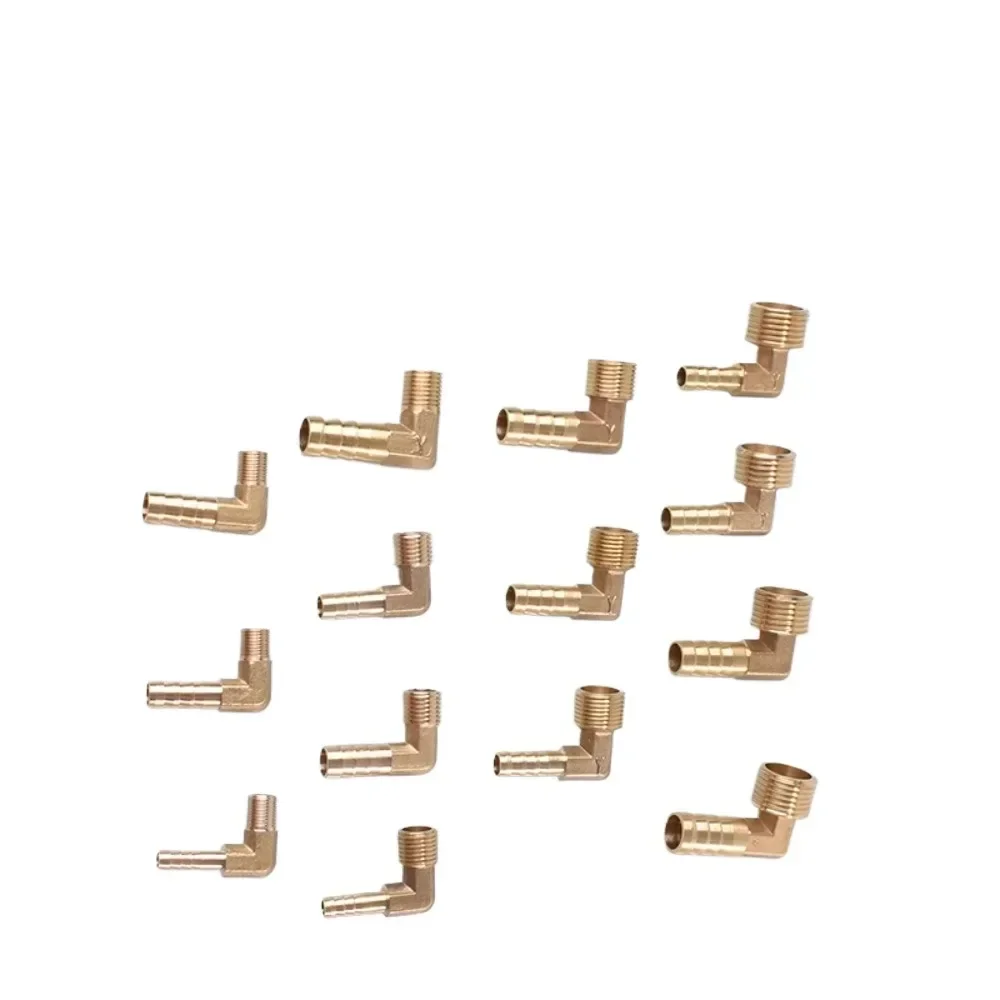 Brass Pipe Fitting 1/8" 1/4" 3/8" 1/2" 3/4" 1" BSP Male Female 3-50mm Hose Barb Tail Nipple Straight / Elbow 90 Degree Brass Pipe Fitting Connector
