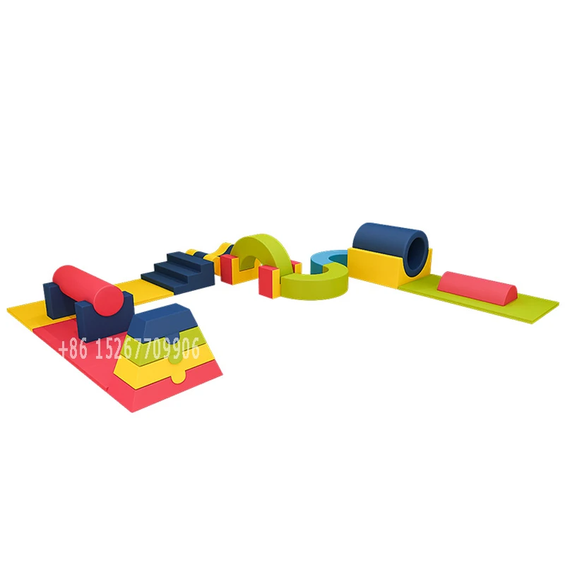 

YLWCNN Toddler Soft Play Sets Kids Indoor Play Equipment Children Playground Game Party Play Area
