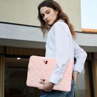 Embroidery Laptop Bag Case Macbook Air/Pro 13 14 15 15.6 16 Inch For Xiaomi Lenovo Dell Notebook Computer Laptop Sleeve Women - Image 6