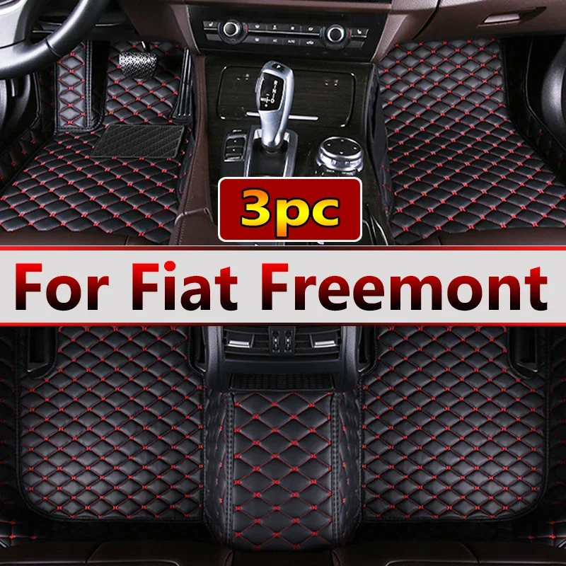 

Car Floor Mats For Dodge Journey Fiat Freemont 2011~2019 7seat Waterproof Tapetes Para Automovil Car Matts Floor Car Accessories
