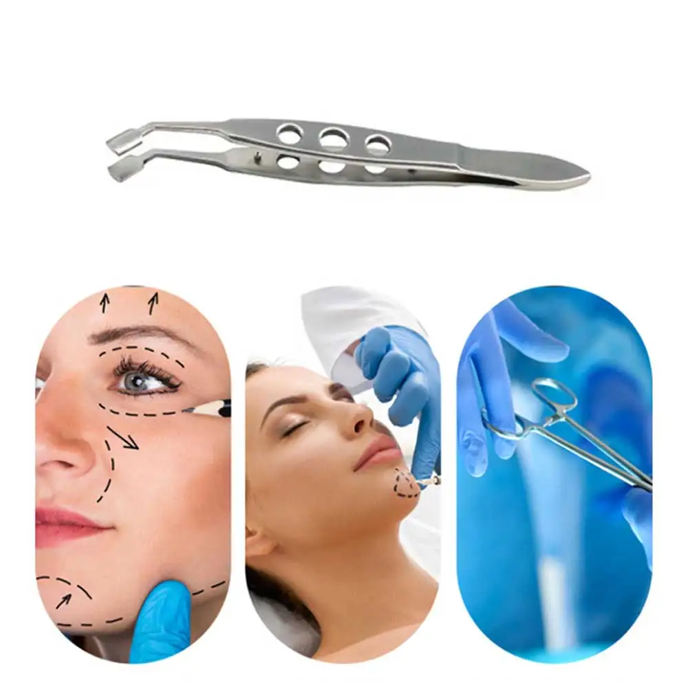 Massage Forceps Meibomian Gland Compressor Meibum Eye Plastic Surgery Eyelid Tools Stainless Steel