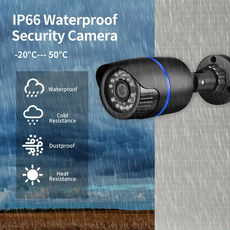 Gadinan 8CH/4CH 5MP HD 1080P AHD Camera Kit 5 in 1 Video Recorder CCTV Surveillance System Night Vision Home Security Protection - Image 5
