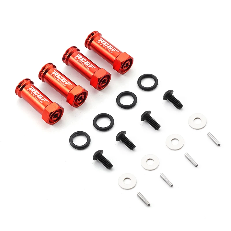 

RCGOFOLLOW Aluminum Alloy Wheel Hex Hub Mount Adapter For 1/10 TRAXXAS SLASH 4x4 RC Car Upgrade Part