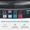 17.6lbs Full Automatic Washing Machine, 2 in 1 Portable Laundry Washer with Drain Pump, Compact Washer and Dryer Combo, Top Load 6