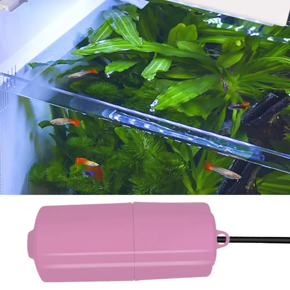 Pompe à oxygène d'aquarium avec chargement USB, oxygénation