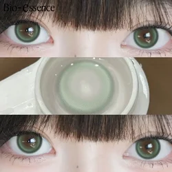 Bio - essence Vibrant Pink Prescription Color Contact Lenses (Green)