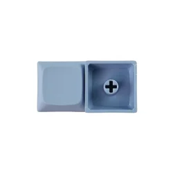 NPKC 10-Pack Custom XDA Blank Keycaps Set - PBT Material (Blue)