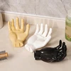 1PC New Creative Resin Ddesign Hangers Item Hooks Home Decorations Storage Resin Hand Design Decoration Creative Ornaments 3