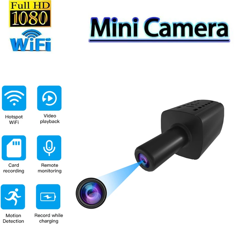 Mini Micro WIFI Spia Cameras Cam DVR Indoor Hiden Surveillance Security Protection Camcorder Home Video Recorder best camcorder for sports