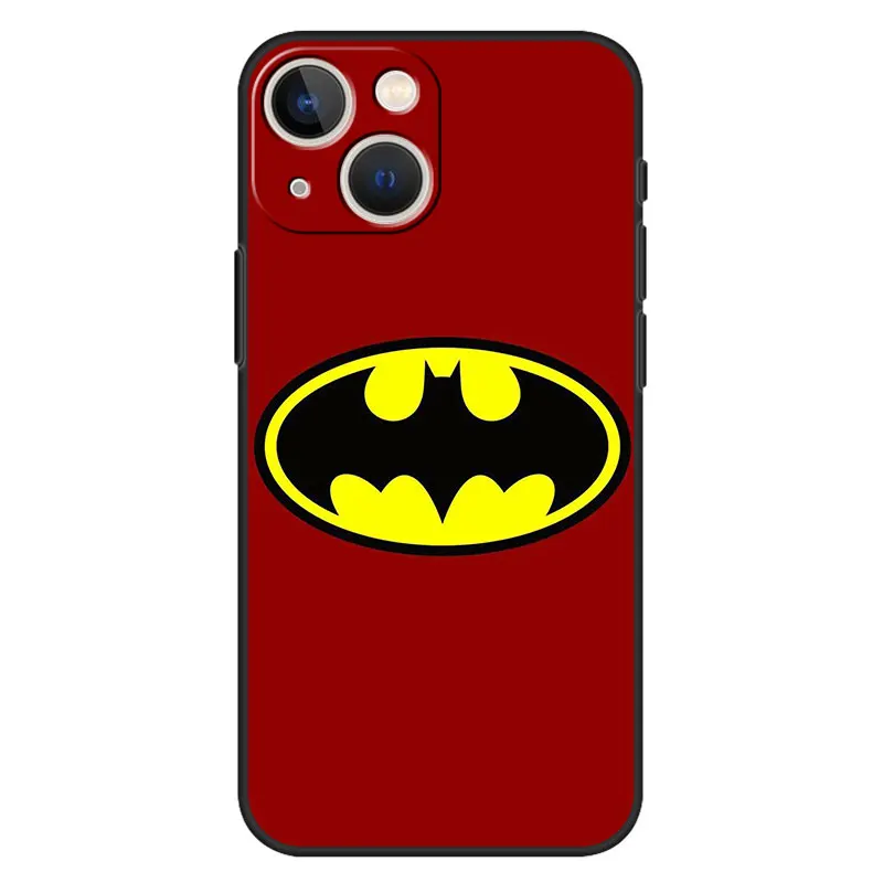 iphone 13 pro max case for iPhone 13 pro max Case 11pro 12pro 11promax 12promax X XR Funda xsmax 8 7 6 6s plus Cover 5 5s SE Coque DC-Batman Logo iphone 13 pro max leather case