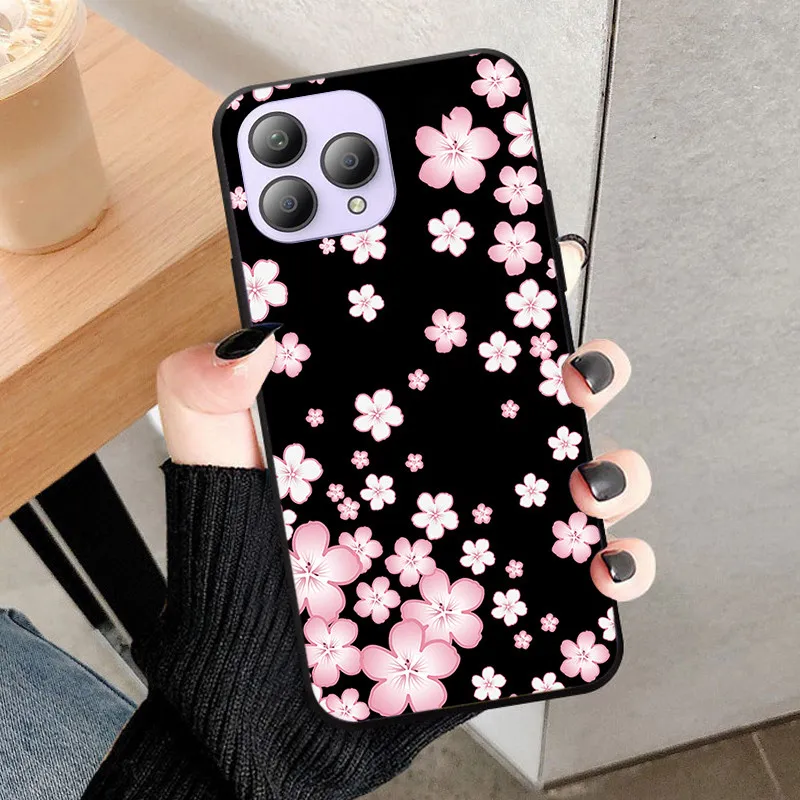 Sleek Black Silicone TPU Phone Case - Soft Protective Bumper Shell Cover