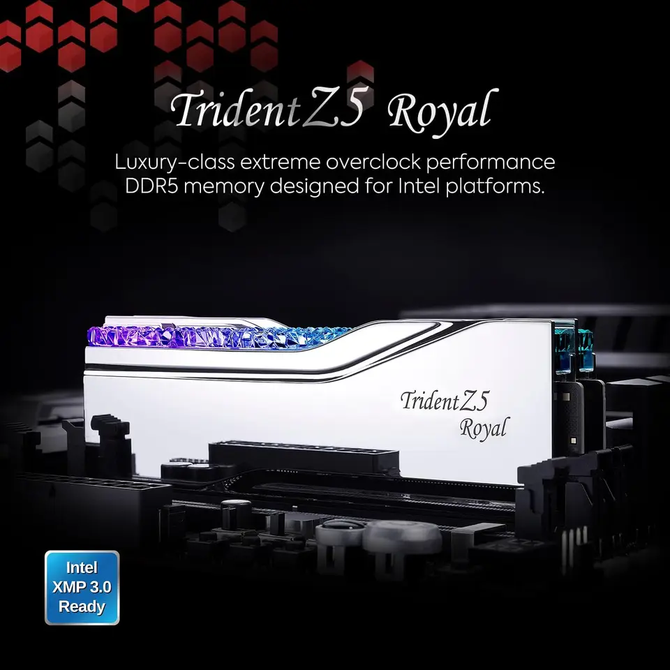 G.skill-triple z5ロイヤルデスクトップメモリ、ddr5シリーズ