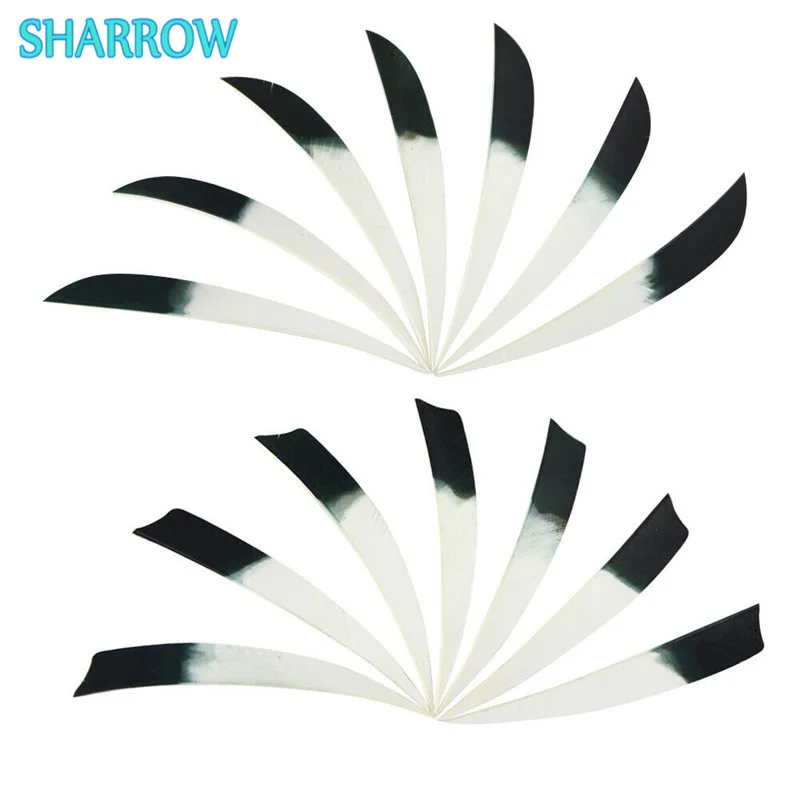 

50pcs Archery 5" Turkey Feathers Right Wing Arrow Vanes for Carbon Wooden Arrow Shaft DIY Fletching Hunting Shooting Accessories