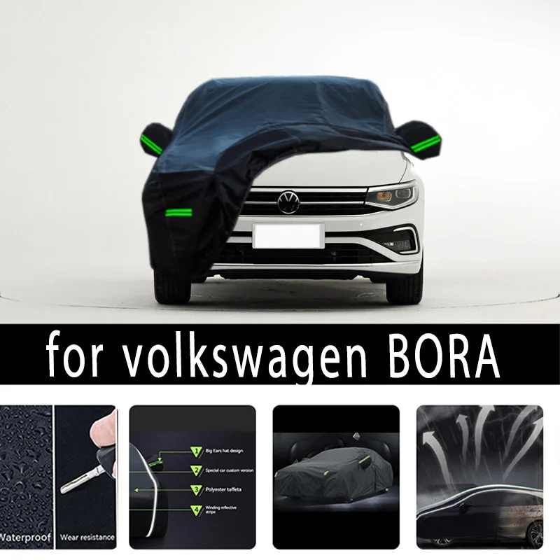 

For volkswagen BORA Outdoor Protection Full Car Covers Snow Cover Sunshade Waterproof Dustproof Exterior Car accessories