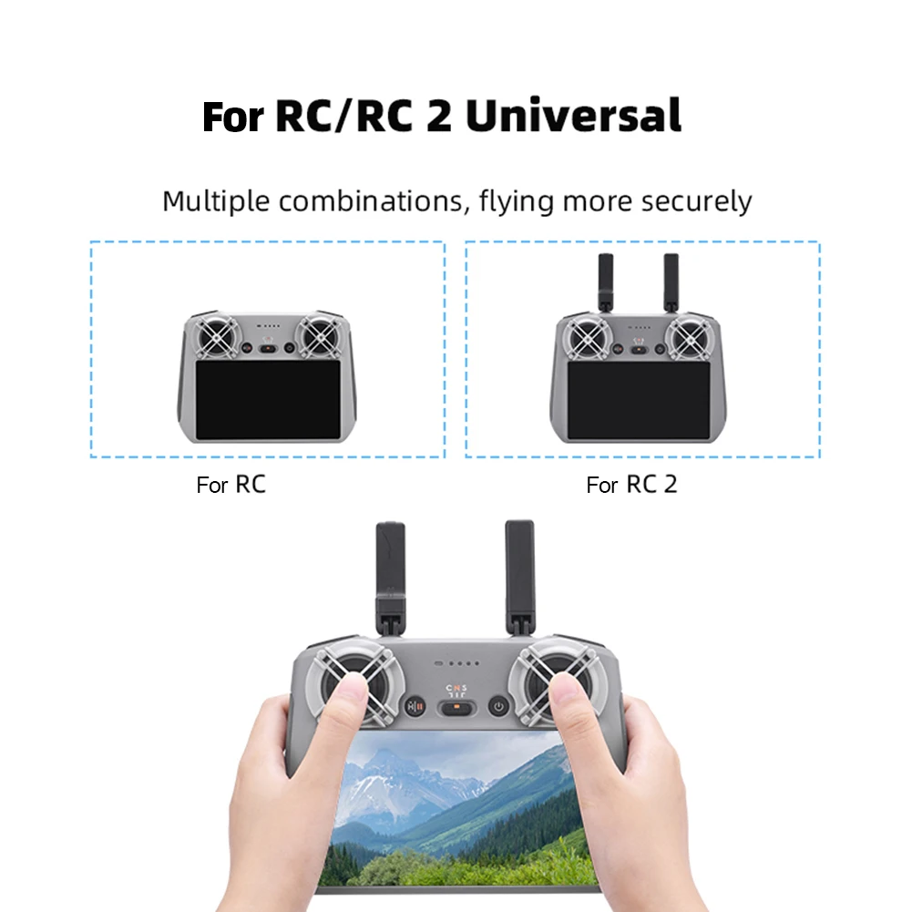 Amortisseurs de Manette pour Drone DJI Air 3/Mini 4 Pro RC/RC 2 - Lot de 2