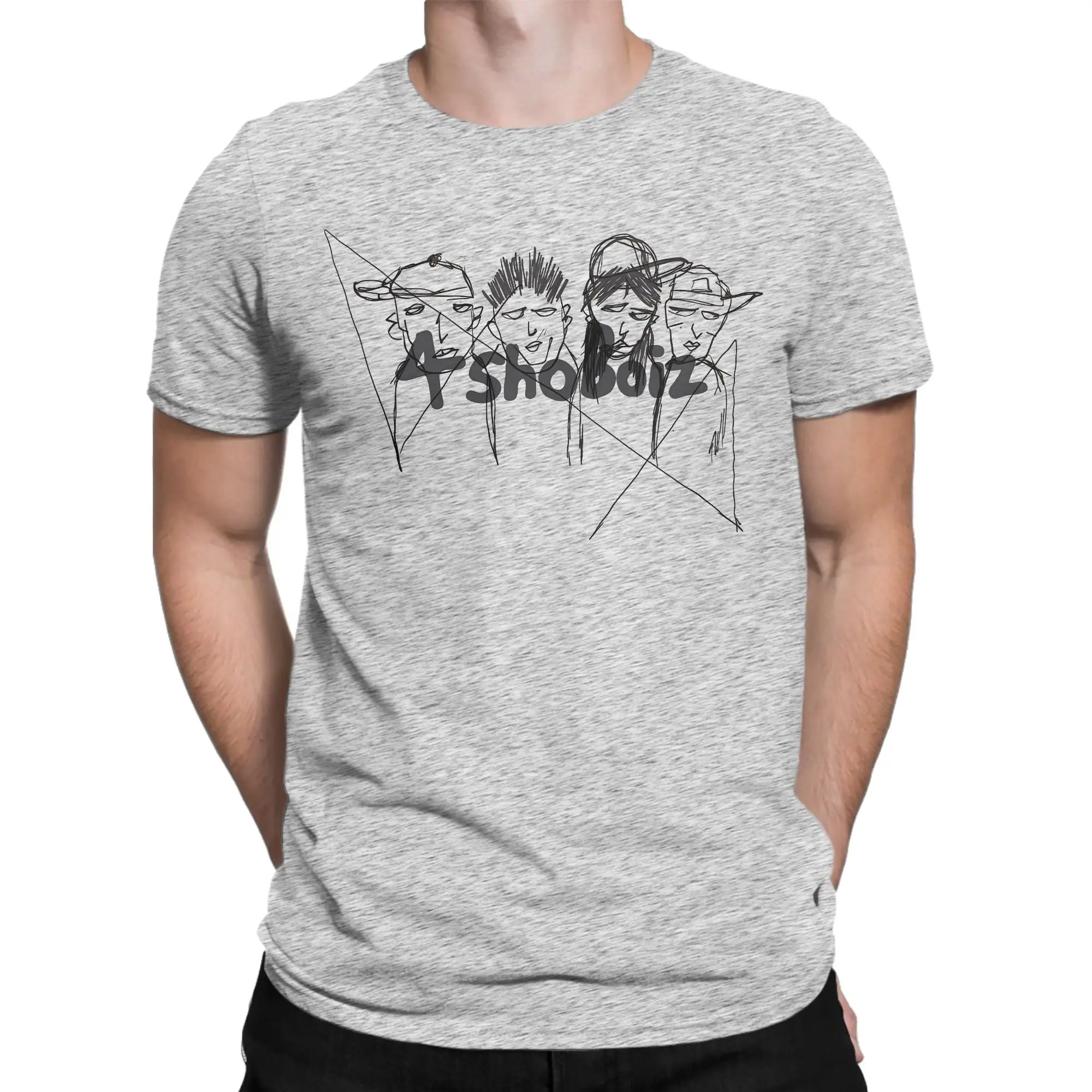 Kpop Jay Park Longshot 100% Cotton Trendy Summer T-Shirt for Men - Cool & Funny Y2K Graphic Tee with Short Sleeves
