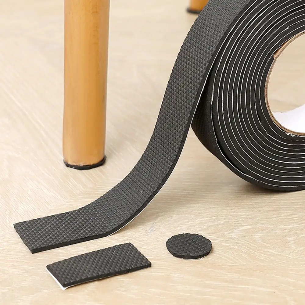 Adhesive Furniture Protector: Rubber Strip Tape for Slip-Resistant Home Improvement