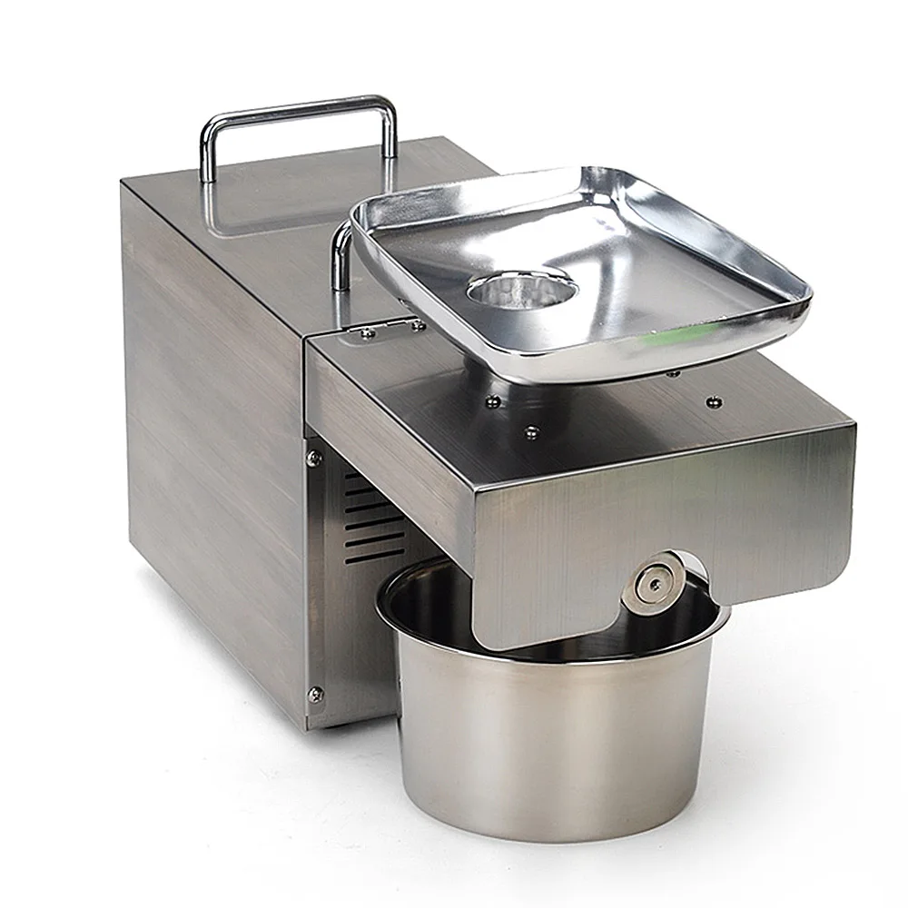 Version Oil Presser Machine Commercial Stainless Steel Press Machine Automatic Electric Cold Hot Oil