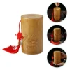 Bamboo Piggy Bank Coin Saving Jar Reliable Decor Chinese-style Money Household Container 1