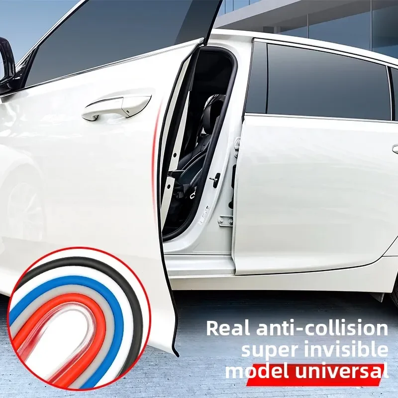 Transparent Car Door Edge Scratch Protector Strip - Anti-collision PVC Sealing Stickers