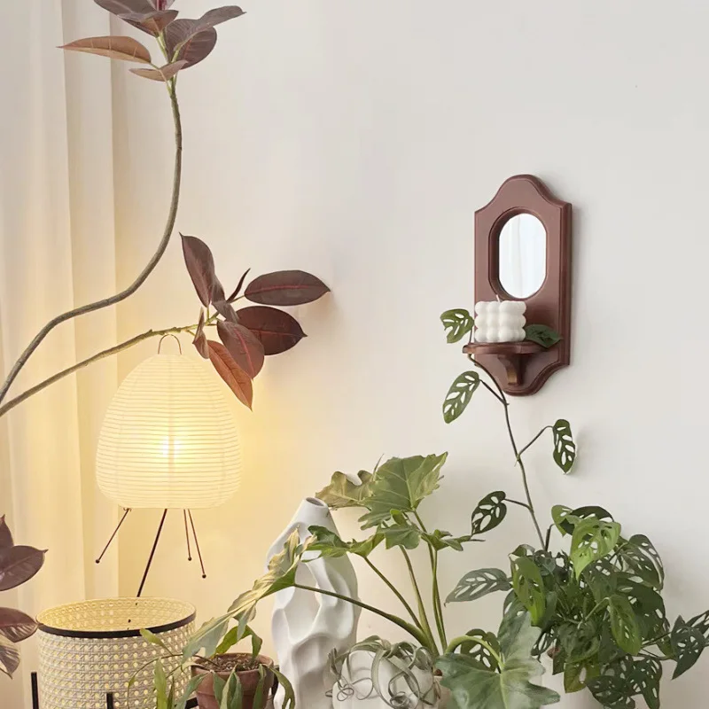 Vintage Wooden Wall Shelf 5