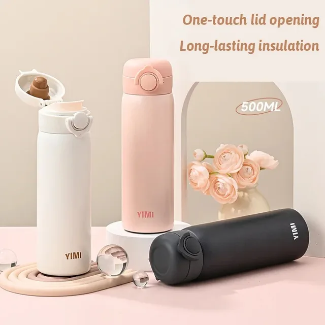 500ML Thermos Bottle Vacuum Flasks Tumbler 316 Stainless Steel Thermal Water Bottle Keep Hot And Cold Insulated Cup Drinkware 2