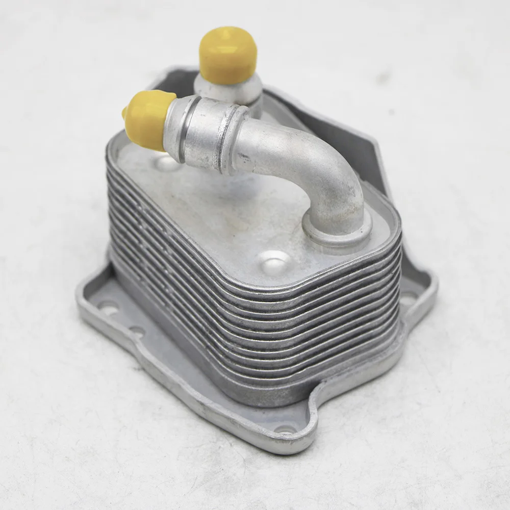 Car Engine Oil Cooler For BMW E46 E60 E81 E87 E90 316i 318i 318ci 318ti X3 Automobile Styling OE: 11 42 7 508 967 / 11427508967 oil cooler kit oil cooler gasket