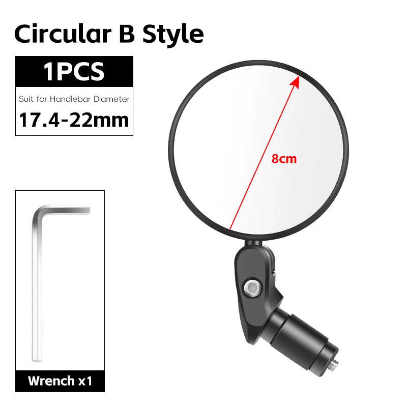 1PC Circular B Style