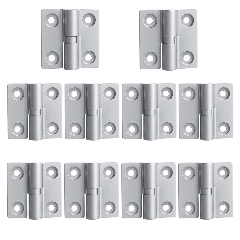 

10X Zinc Alloy Industrial Equipment Hinges with Damping Function Distribution Box Switch Electric Cabinet Hinge Soft Close Hinge