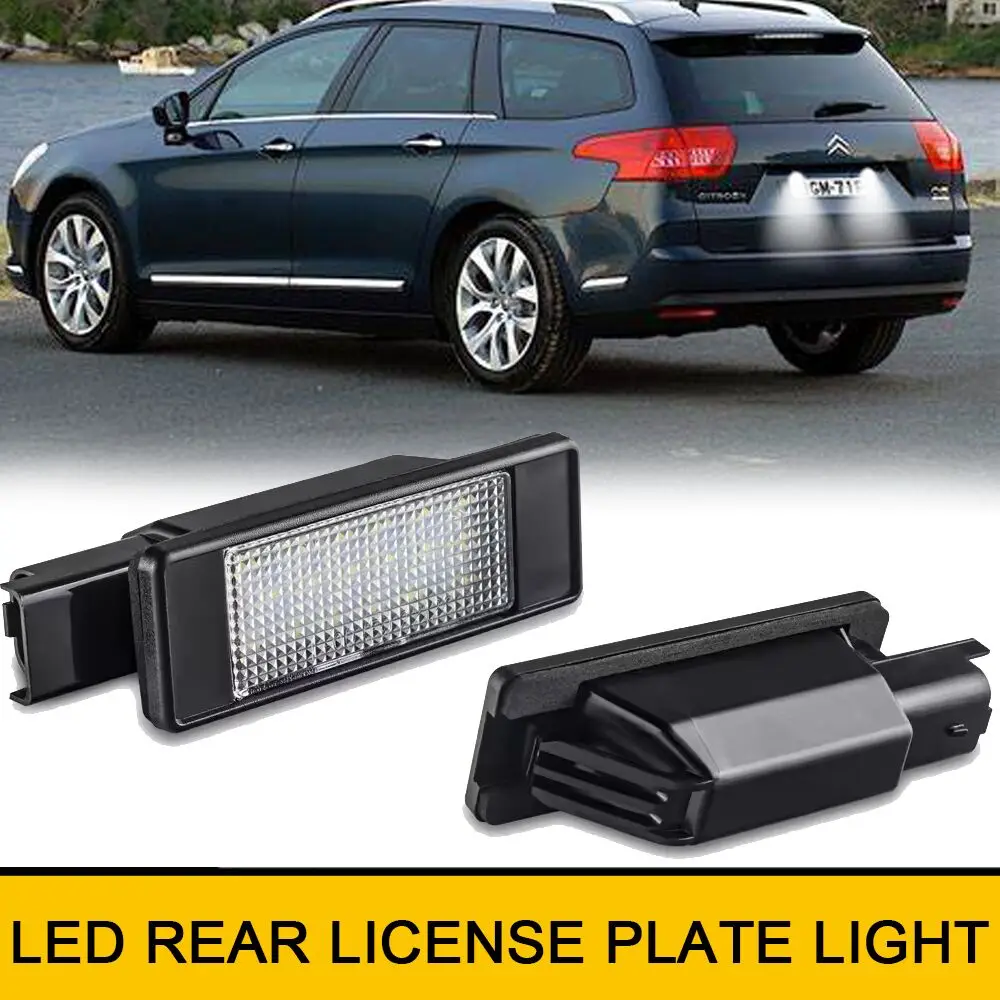 

Для Citroen C5 Tourer Wagon Grand 4 Picasso C4 Cactus C3 III 2016-2019 Peugeot 3008 задний фонарь автомобильного номерного знака OEM #6340G3