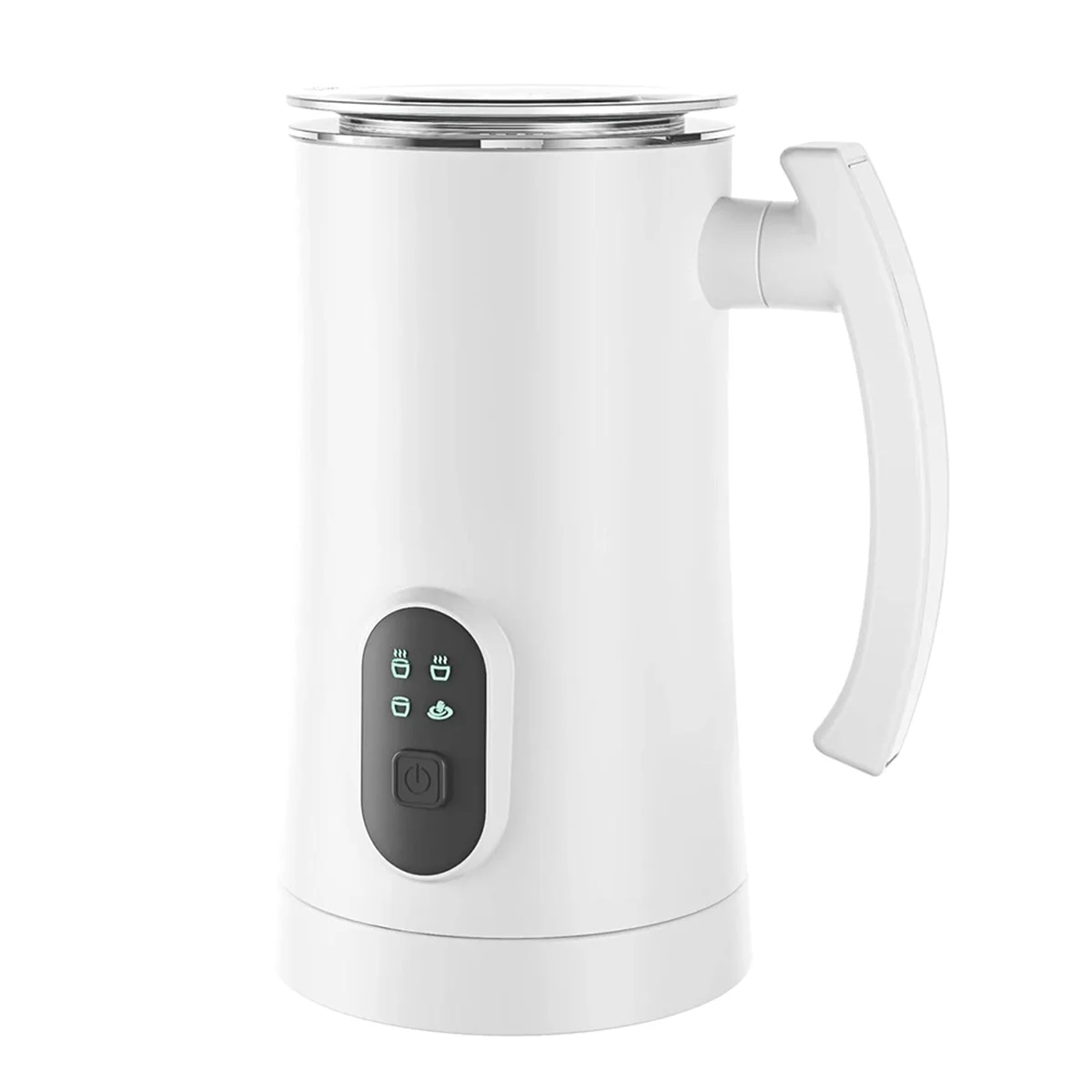 

4 in 1 Electric Milk Frother and Steamer-Coffee Frother Hot/Cold Foam Maker Automatic Milk Warmer Frother EU Plug