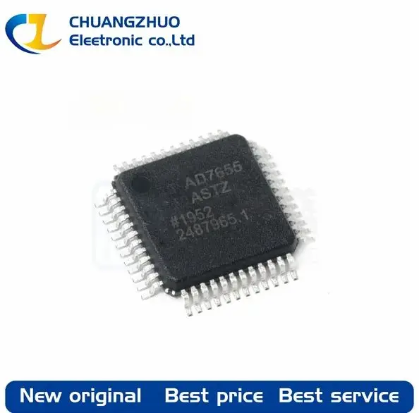 

1Pcs New original AD7655ASTZRL AD7655ASTZ AD7655 16Bit 5V 1MHz LQFP-48(7x7) Analog To Digital Converters