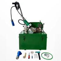 Welder for Tarpaulins PVC Banner Tarpaulin Tent Welding Machine Hot Air Welder LESITE LST-MAT1 with 40MM Nozzle 1