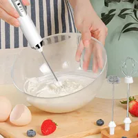 Wireless Electric Milk Frother Egg Beater Handheld Coffee Blender Milk Shaker Mixer Foamer Food Blender 1