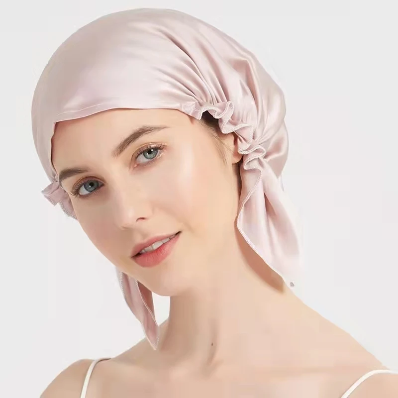 Natural Silk Hair Bonnets For Sleeping 